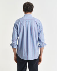 Relaxed Fit Striped Heritage Poplin Shirt