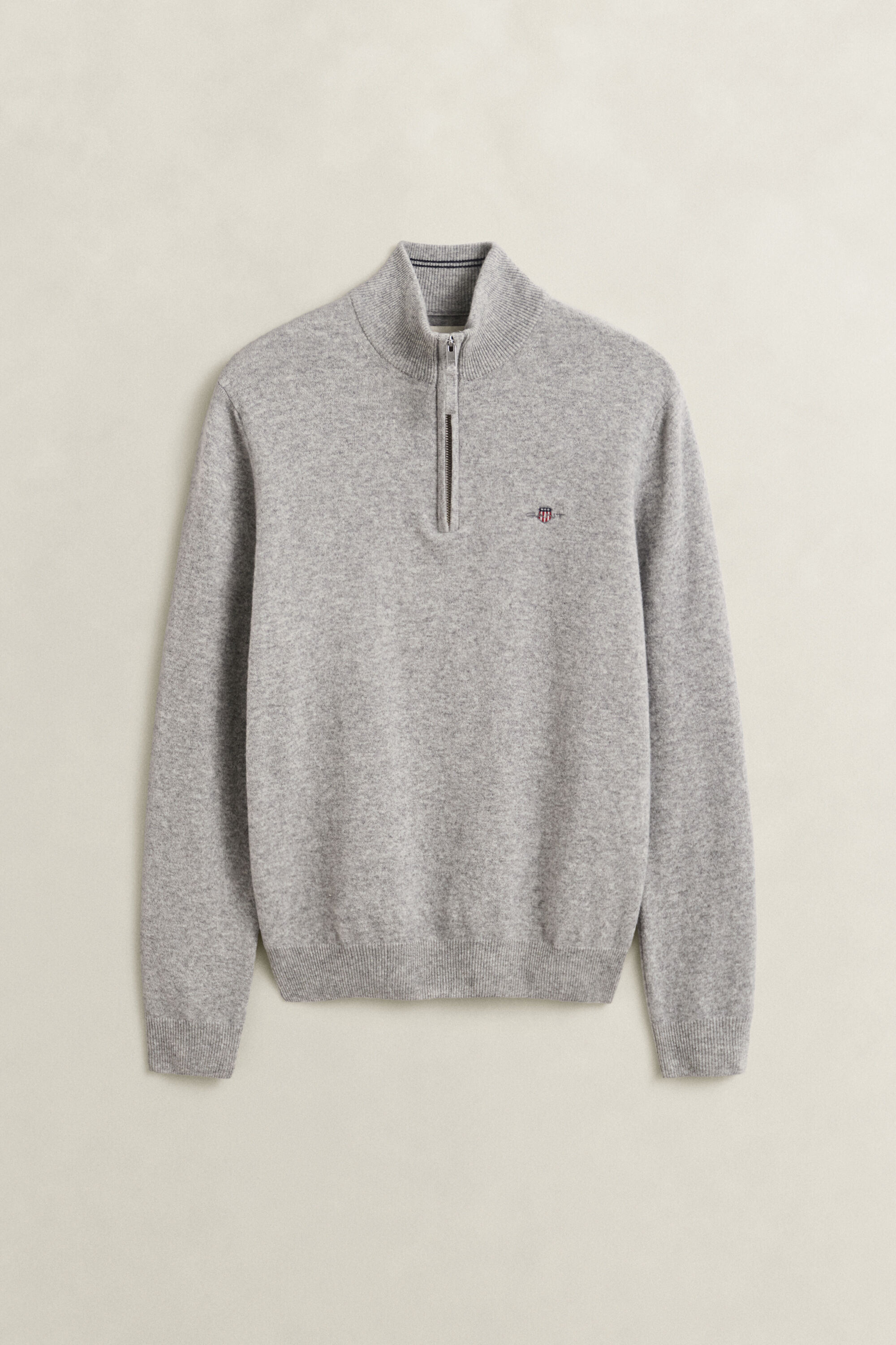 Lambswool Half-Zip Sweater