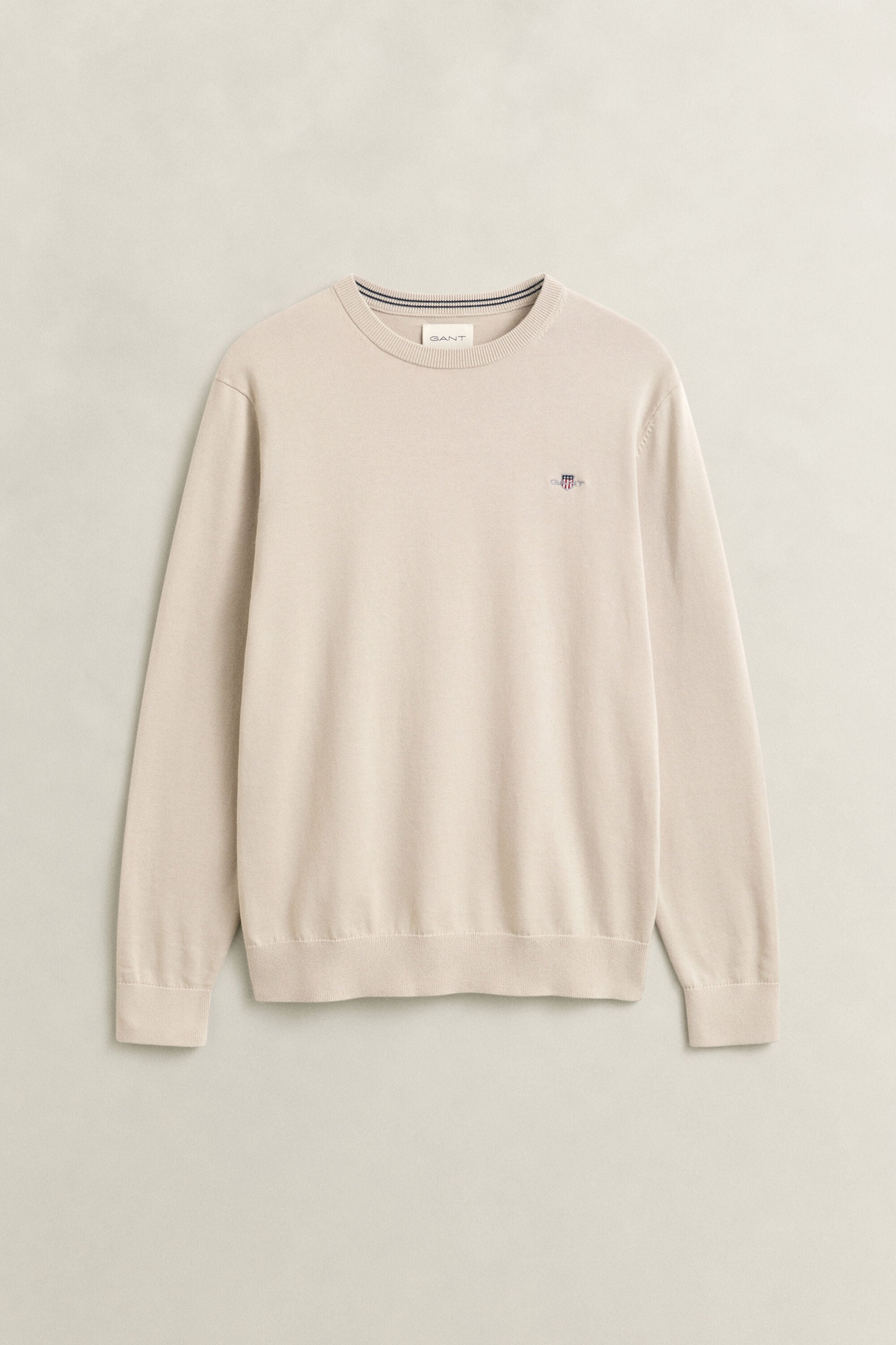 Classic Cotton Crew Neck Sweater