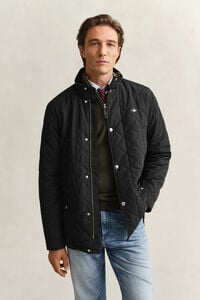 Quilted Windcheater Mid-Length Jacket