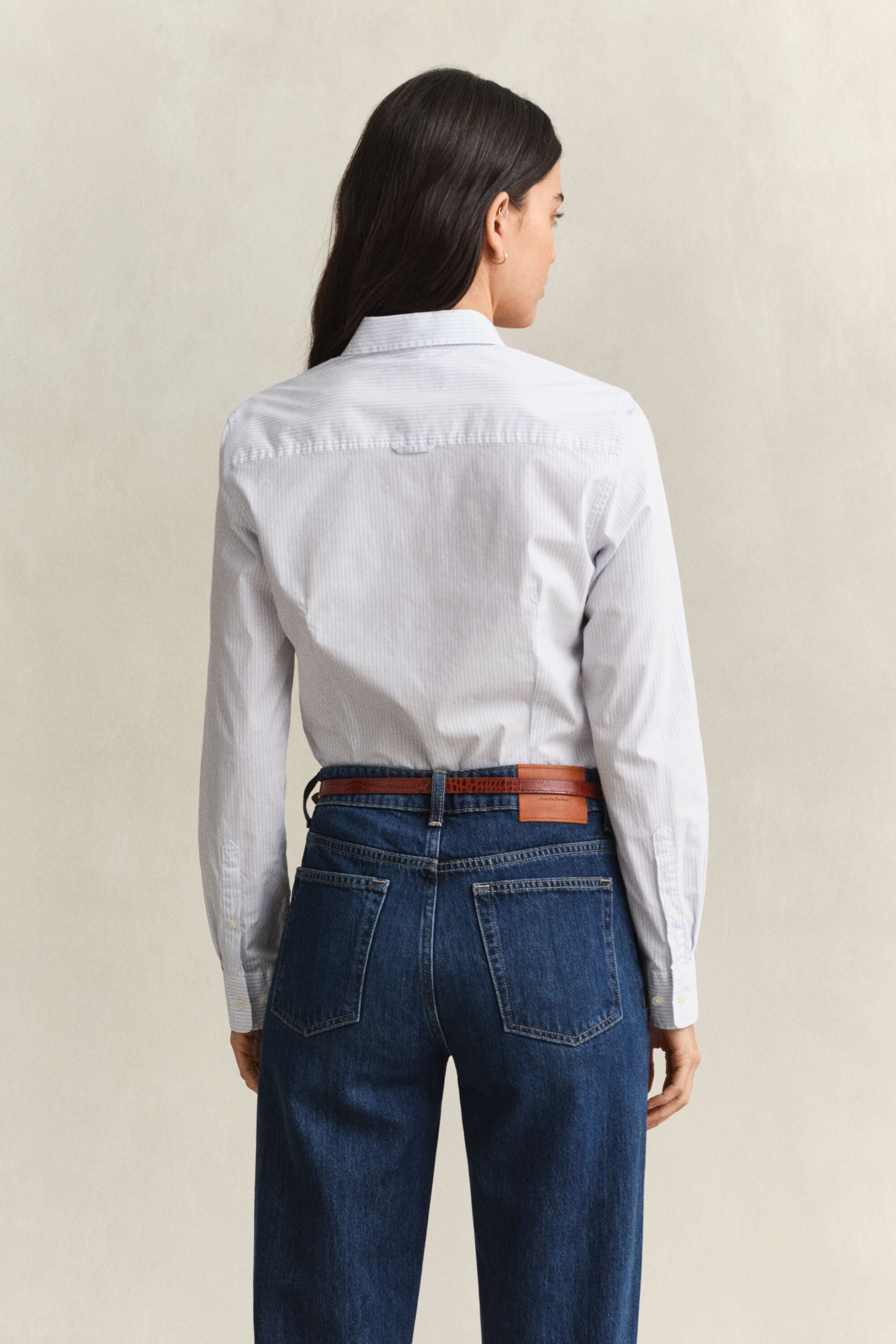 Striped Poplin Shirt