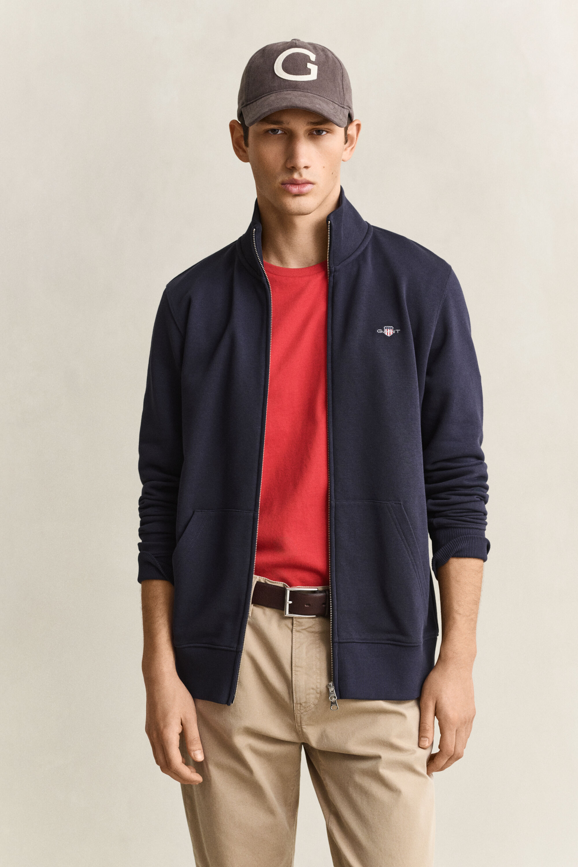 Shield Zip Sweatshirt