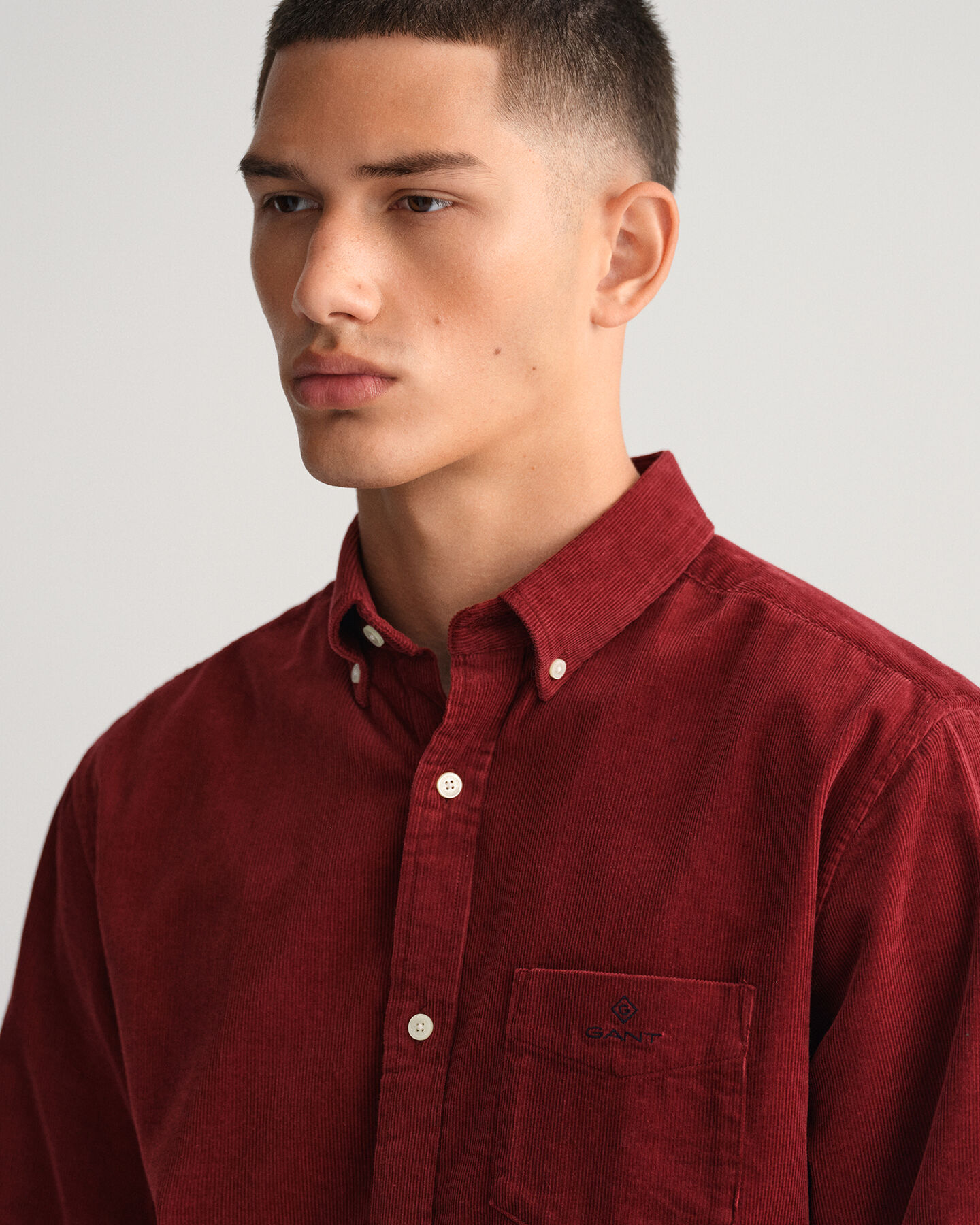 Regular Fit Corduroy Shirt