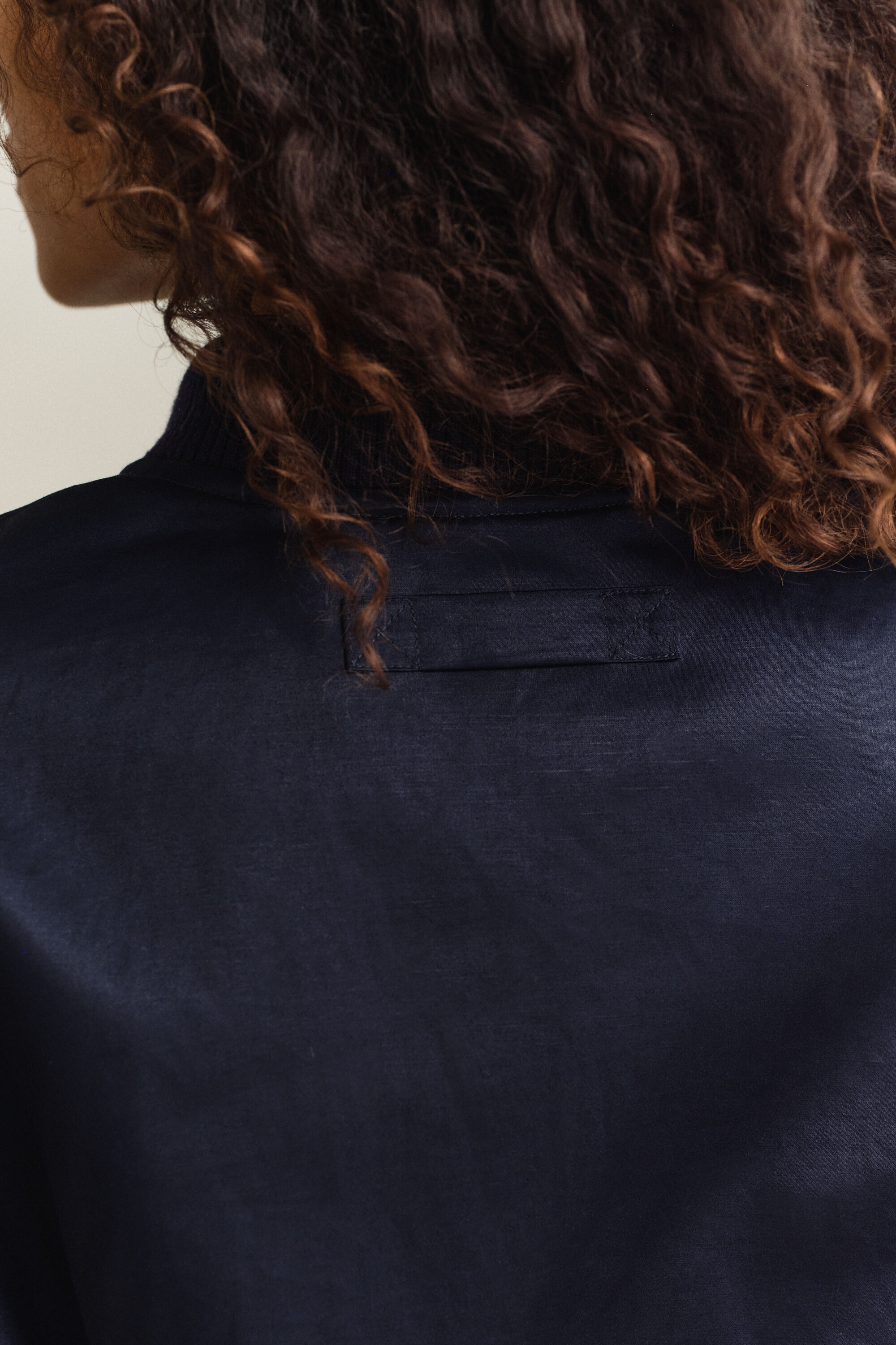 Satin Varsity Jacket