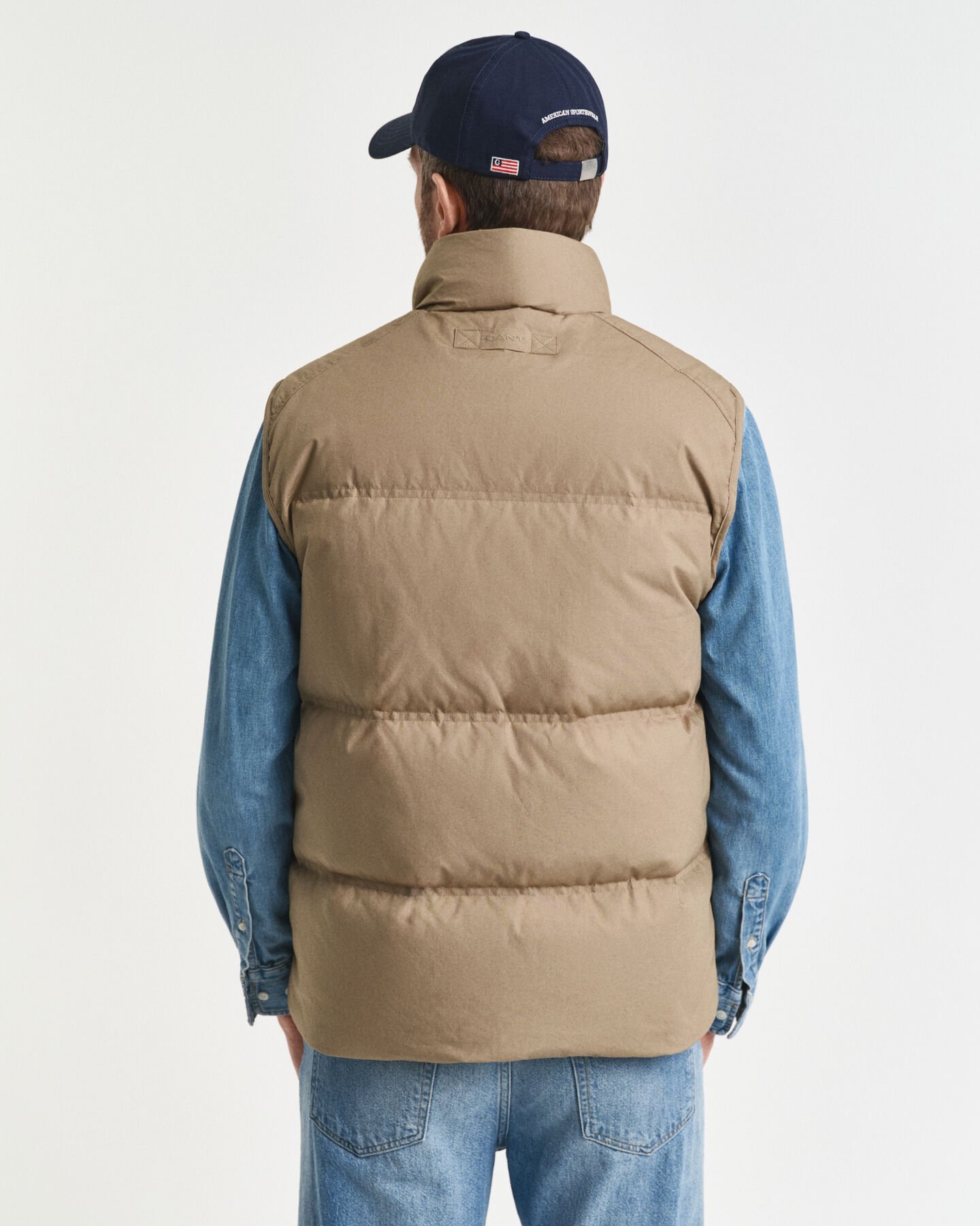 Cotton Mid Down Puffer Vest