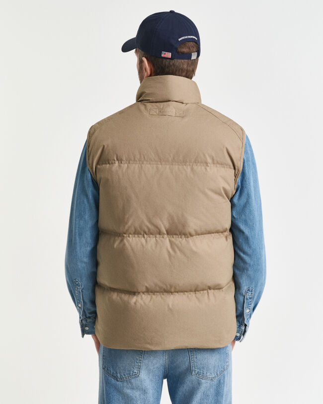 Cotton Mid Down Puffer Vest