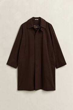 Gant x Yale Car Coat — BLACK BROWN 1