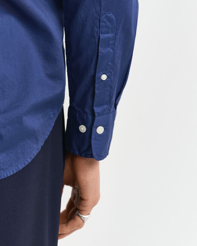 Regular Fit Sunfaded Voile Shirt