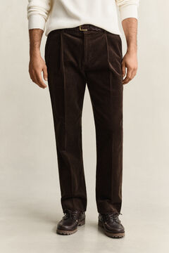 Corduroy Suit Pants — BLACK BROWN 5