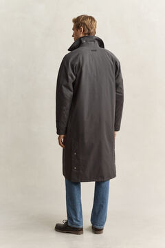 Waxed Barn Coat — DUSKY ANTHRACITE 2