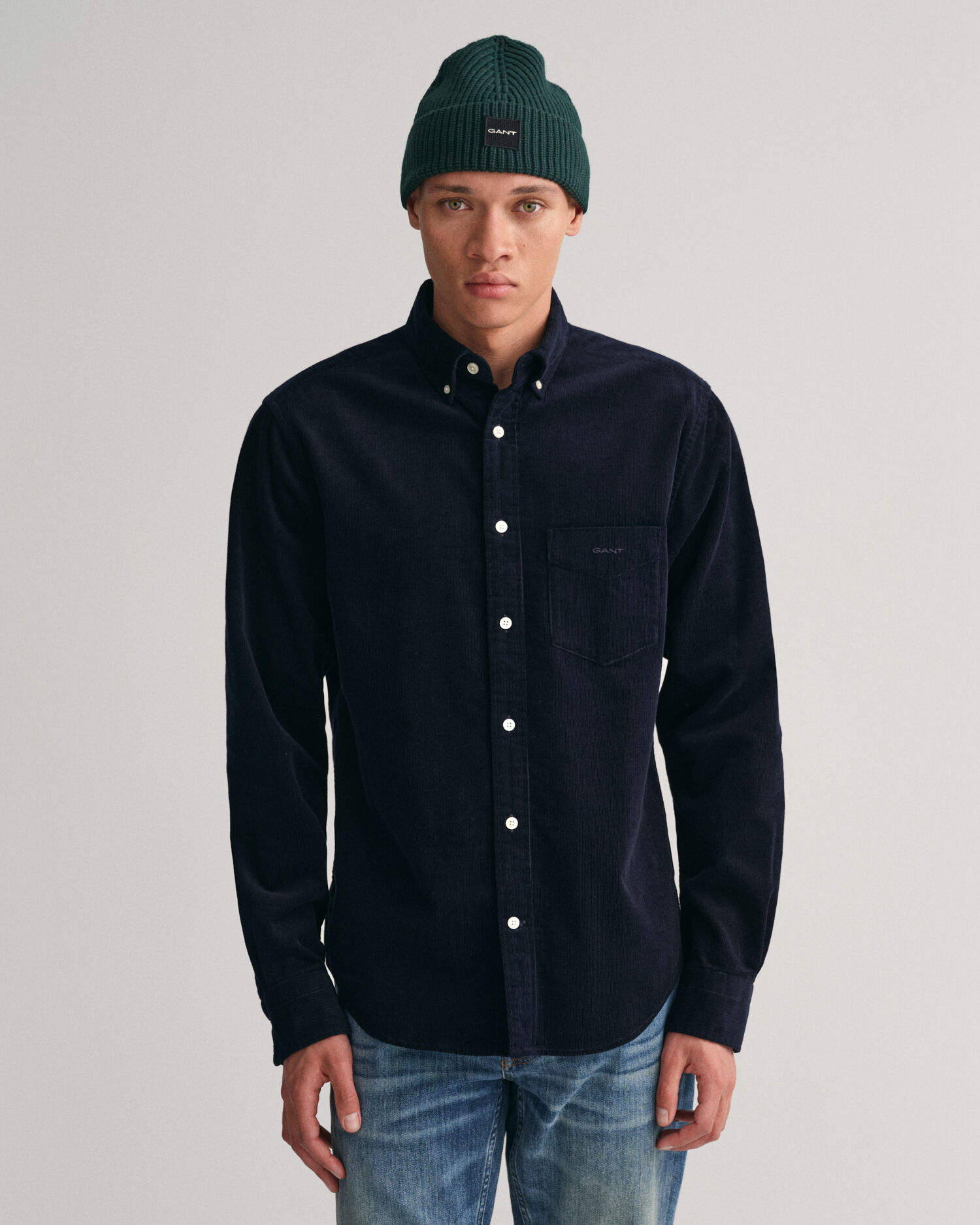 Regular Fit Corduroy Shirt