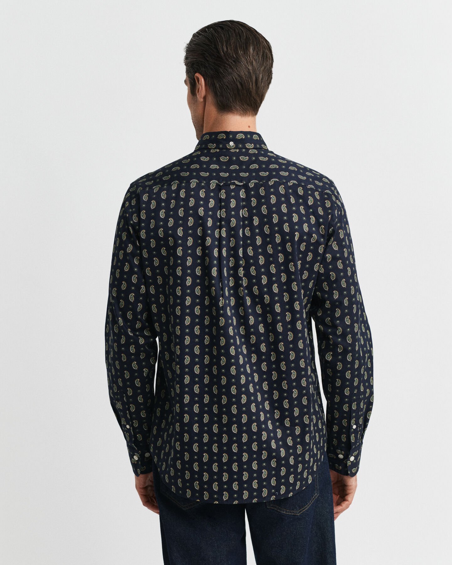 Regular Fit Paisley Printed Twill Shirt