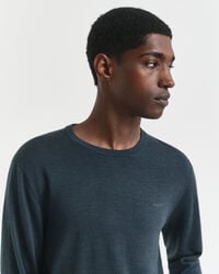 Merino Wool Crew Neck Sweater
