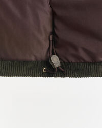 Corduroy Down Puffer Jacket