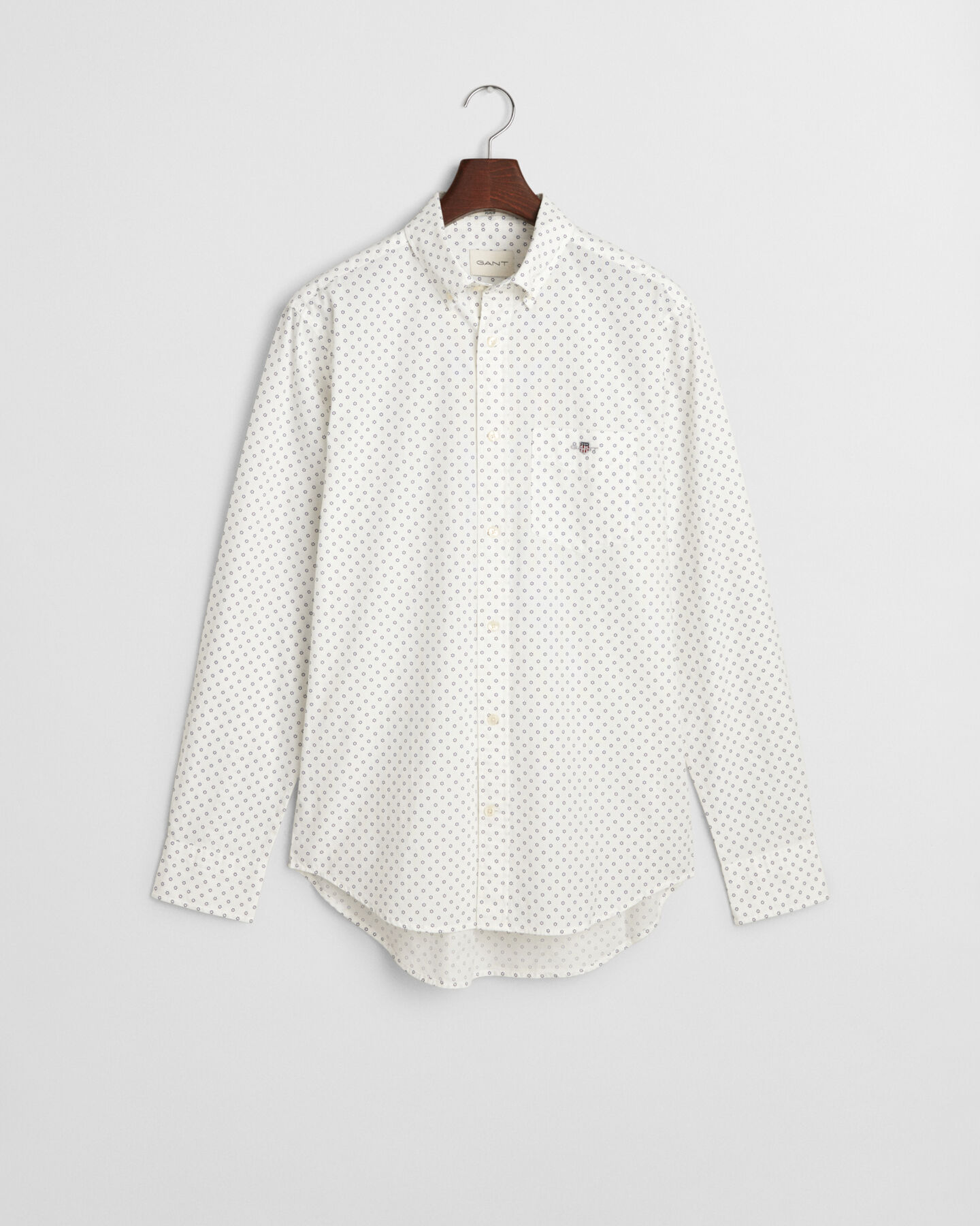 Regular Fit Micro Print Shirt