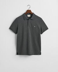 Slim Fit Shield Piqué Polo Shirt