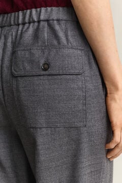 Flannel Pants — CHARCOAL MELANGE 3