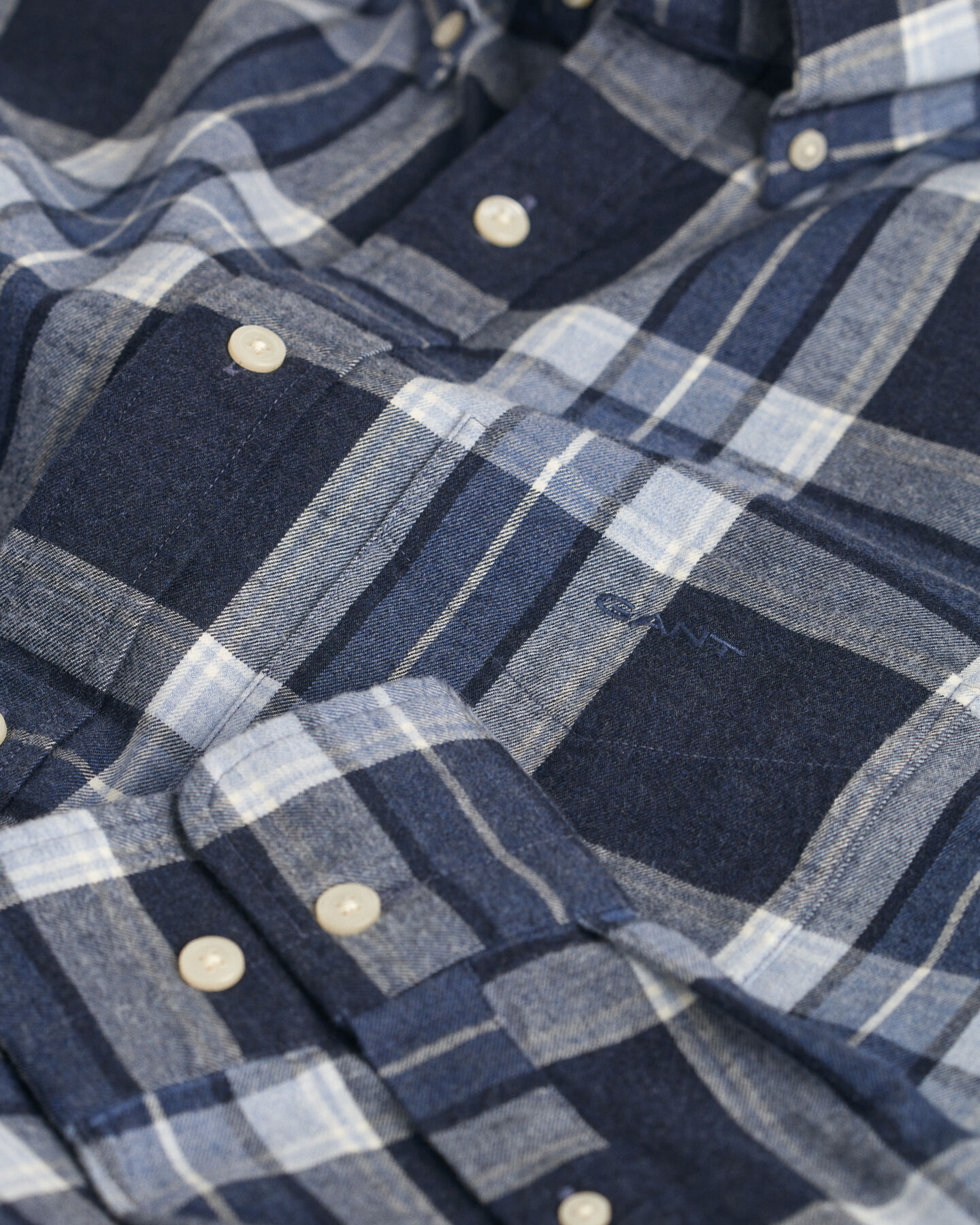 Regular Fit Tartan Melange Checked Shirt
