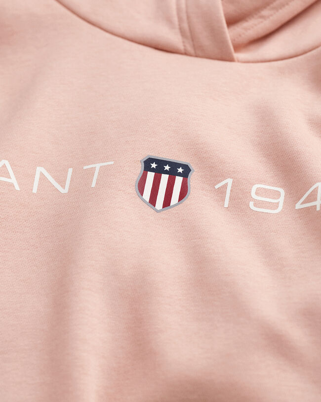 Archive Shield Print Hoodie