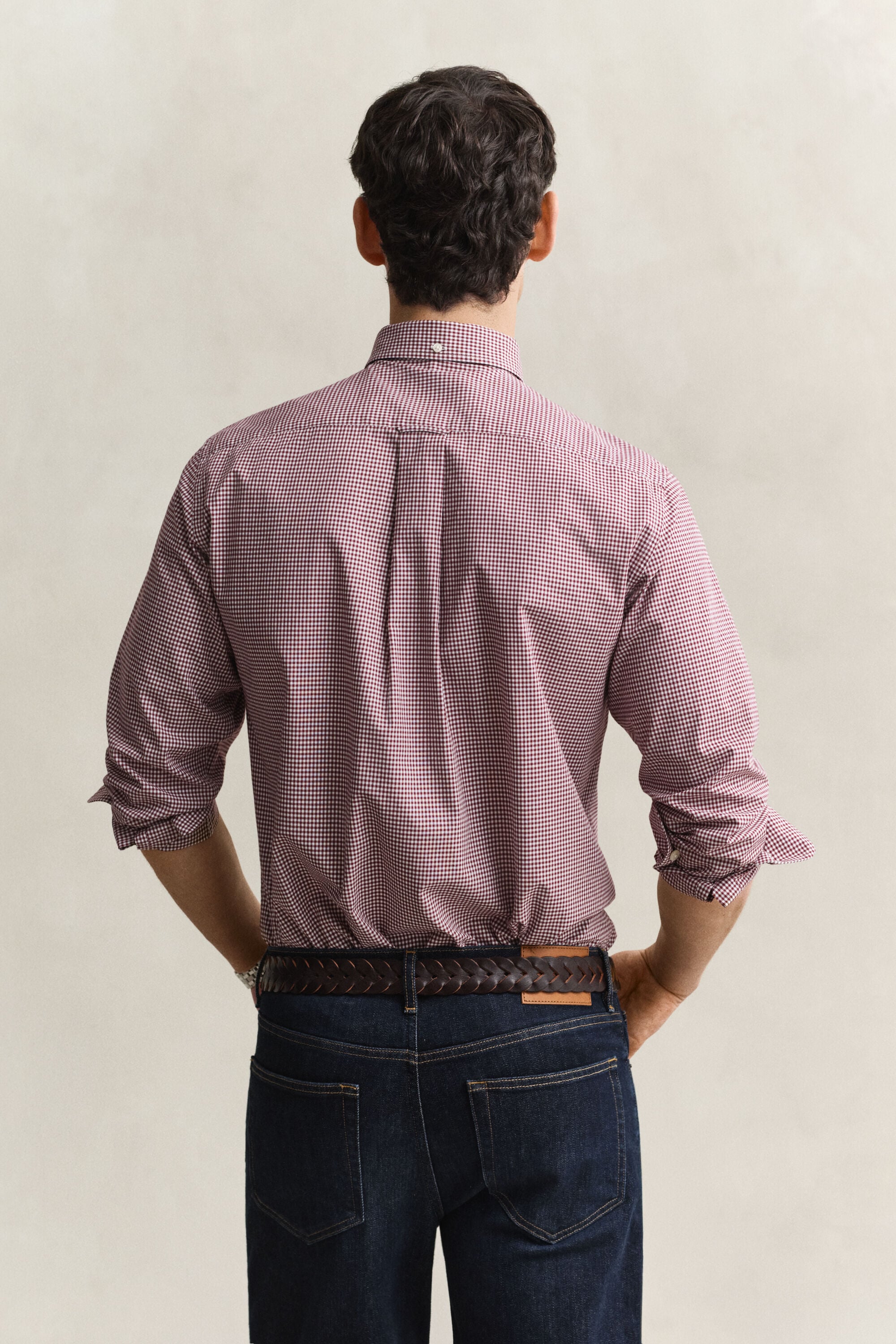 Gingham Classic Poplin Shirt