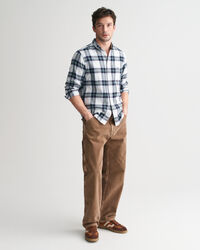 Regular Fit Plaid Flannel Shirt