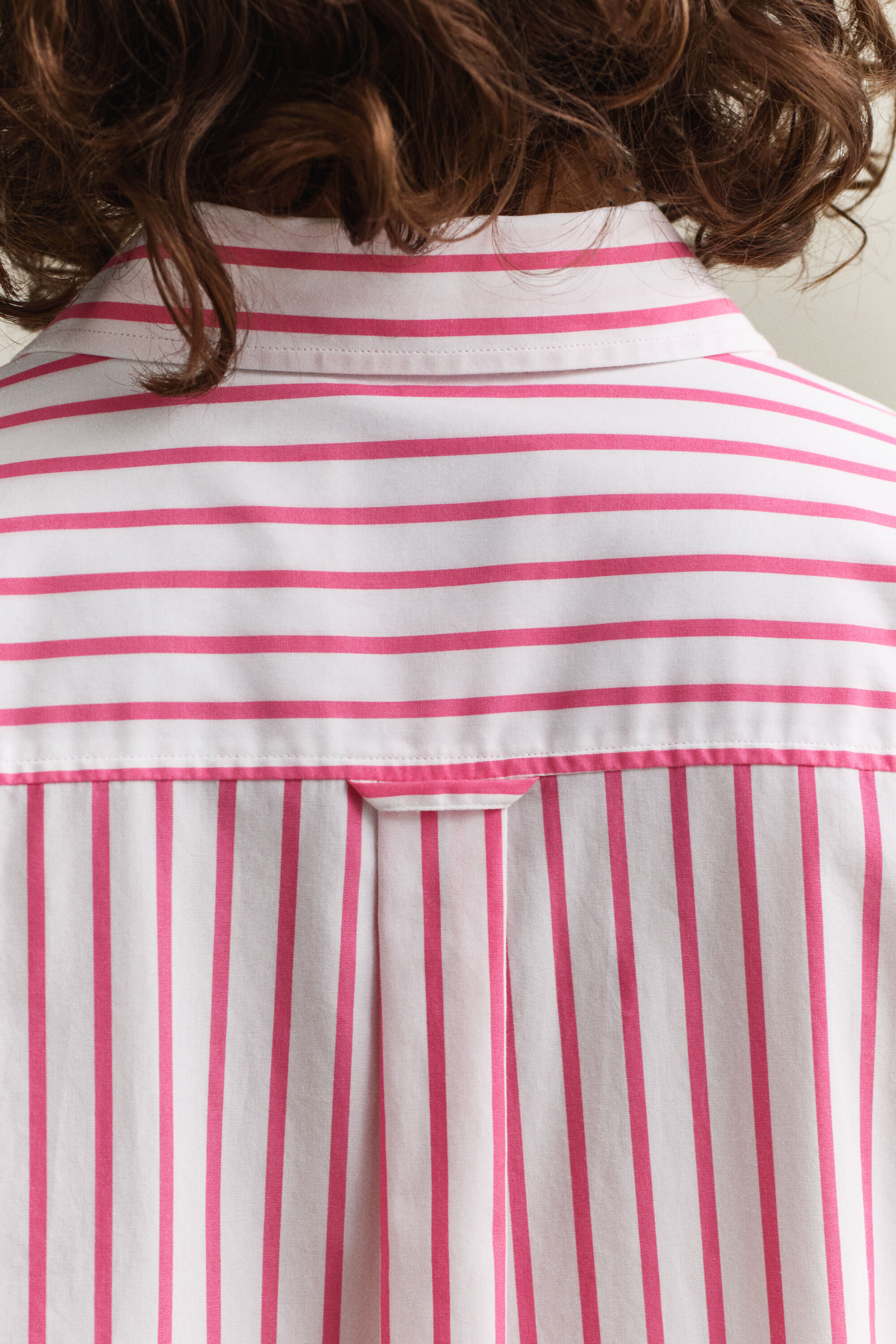 Relaxed Fit Classic Striped Poplin Shirt