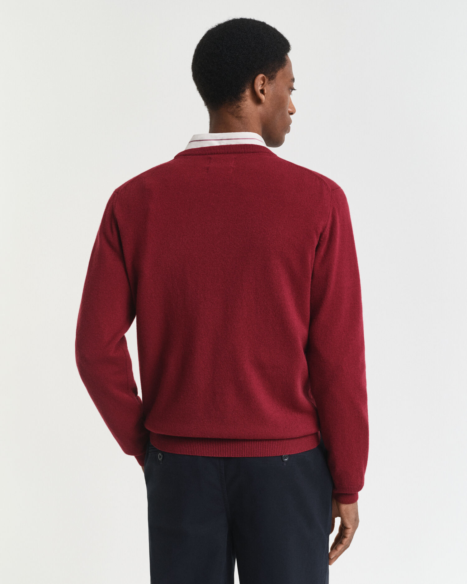 Superfine Lambswool Crew Neck Sweater - GANT