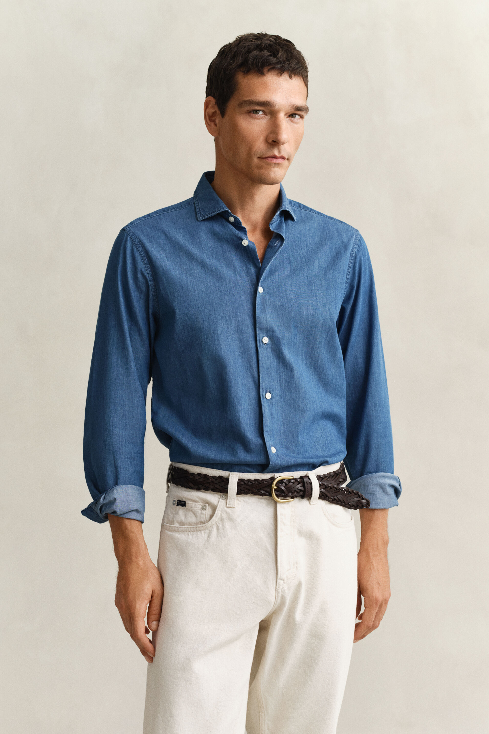 Indigo Twill Shirt
