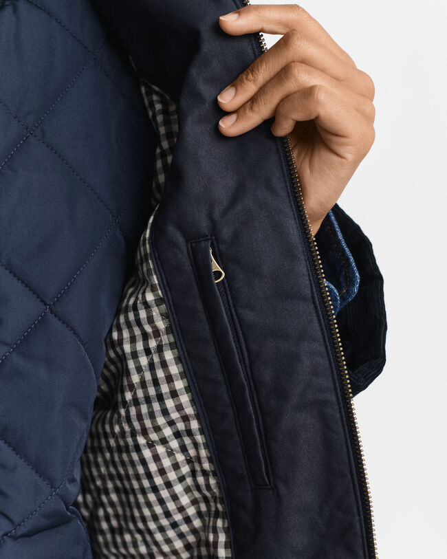 Waxed Cotton Double Decker Jacket