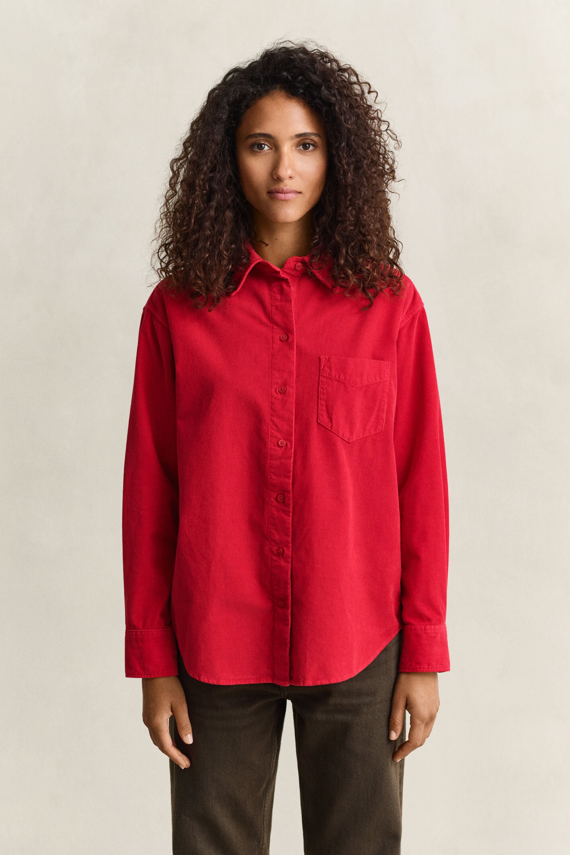 Relaxed Corduroy Shirt