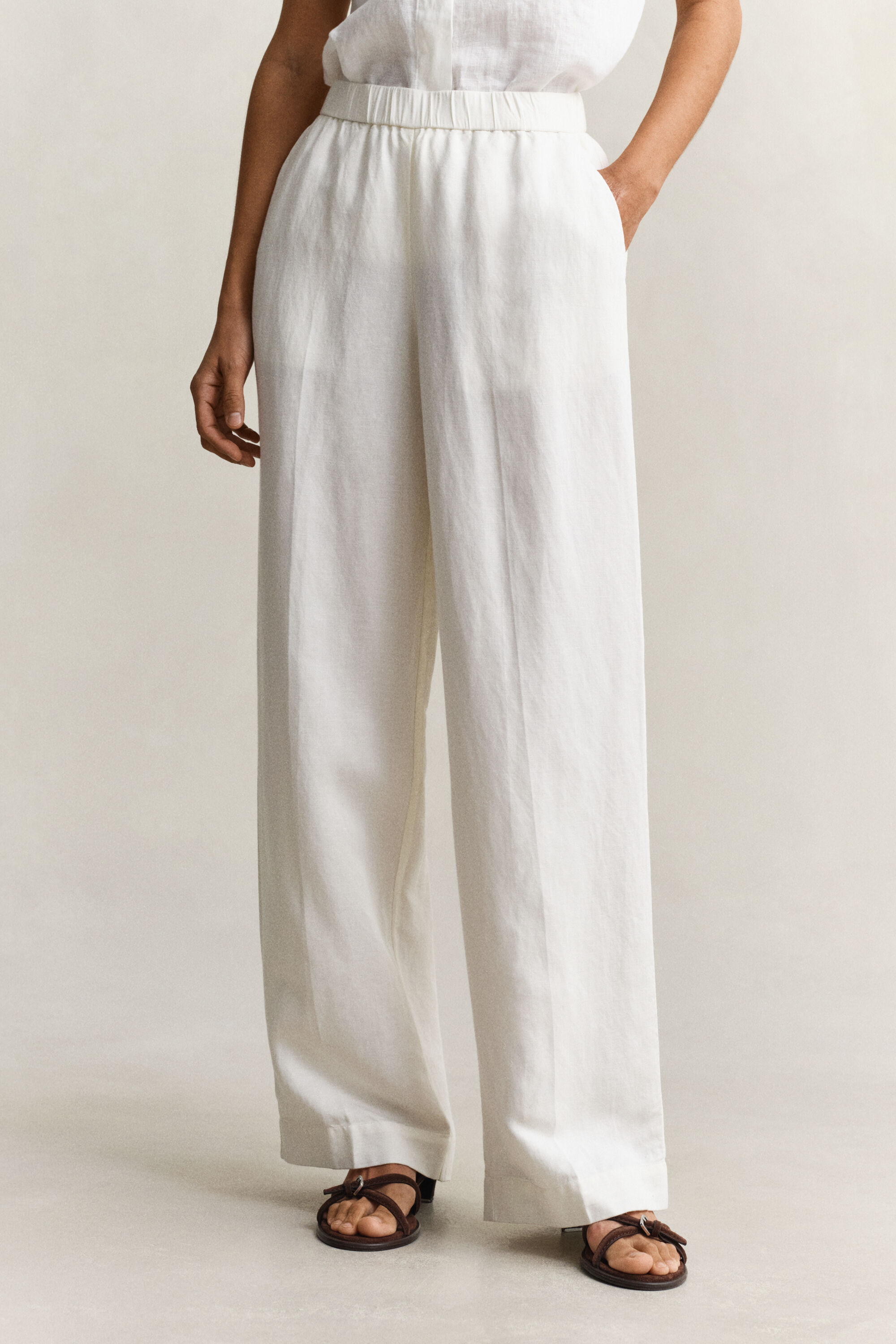 Linen Blend Pants