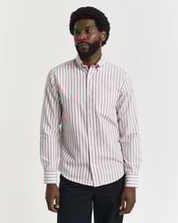 Regular Fit Striped Archive Oxford Shirt