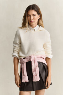 Gant x Yale V-Neck Sweater — CREAM 5