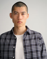 Slim Fit Twill Check Shirt