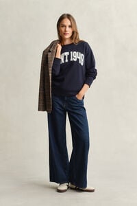 Graphic Crew Neck Sweatshirt