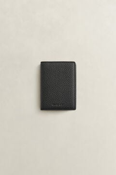 Leather Bifold Card Holder — BLACK 3