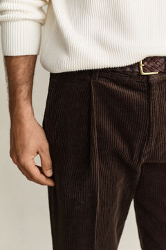 Corduroy Suit Pants — BLACK BROWN 4