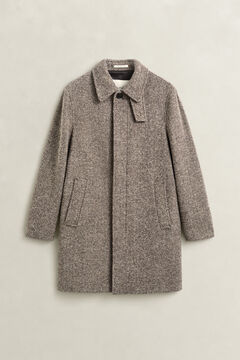 Wool Car Coat — MIST TAUPE 1