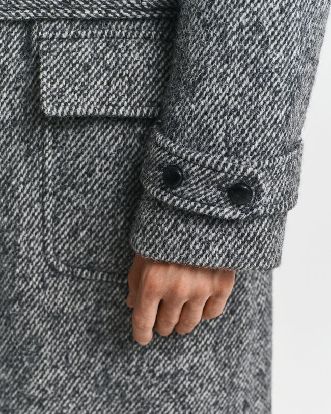 Tweed Wool Coat
