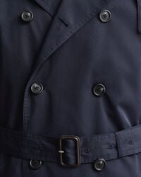 Cotton Blend Trench Coat