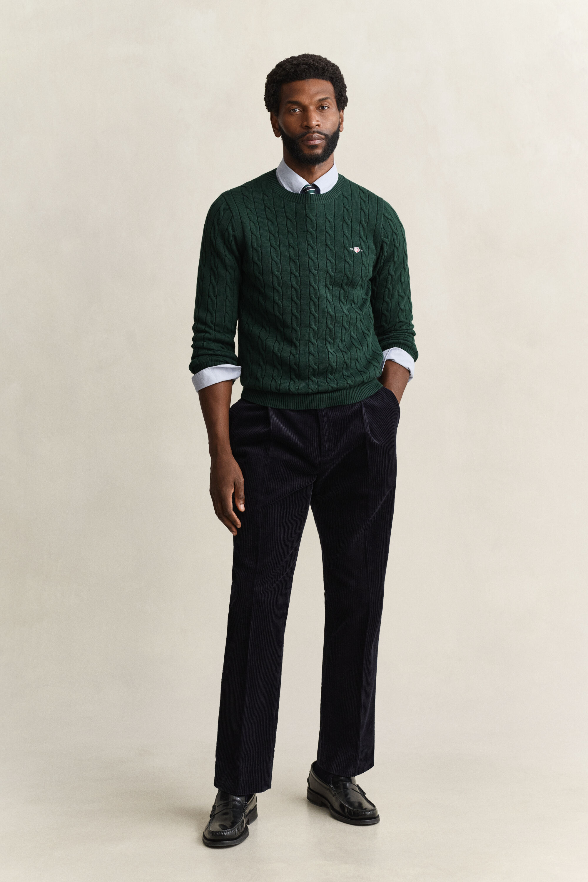 Classic Cable Knit Sweater