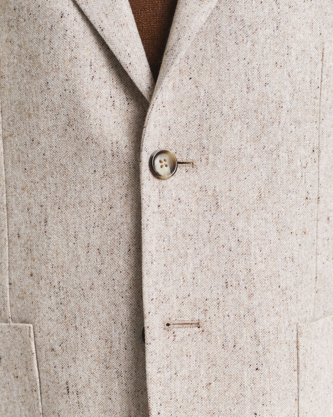 Slim Fit Donegal Suit Jacket