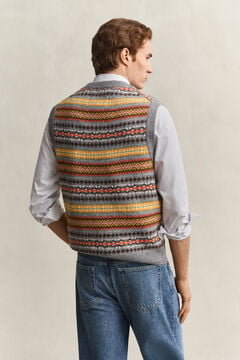 Fair Isle Vest — MULTICOLOR 2