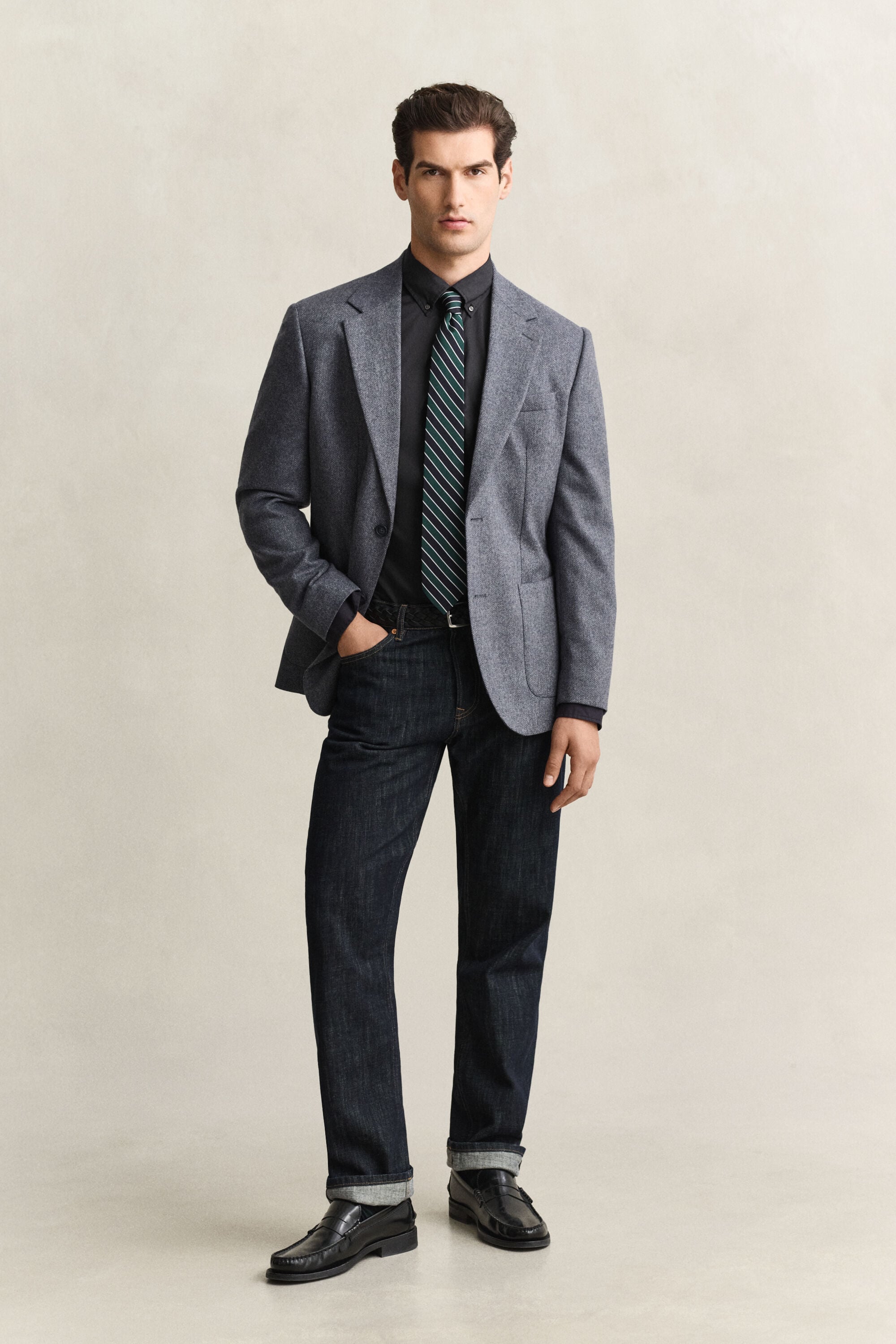 Classic Slim Poplin Shirt