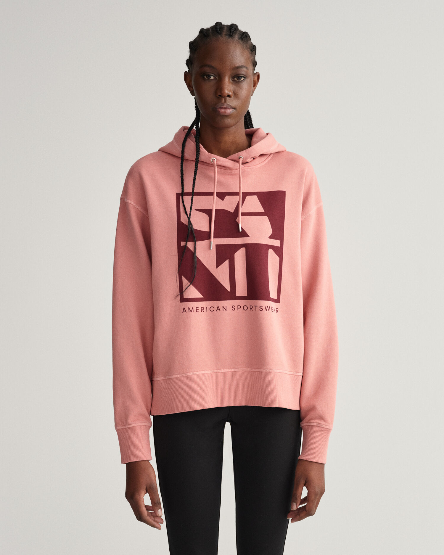 Gant 2025 pink hoodie