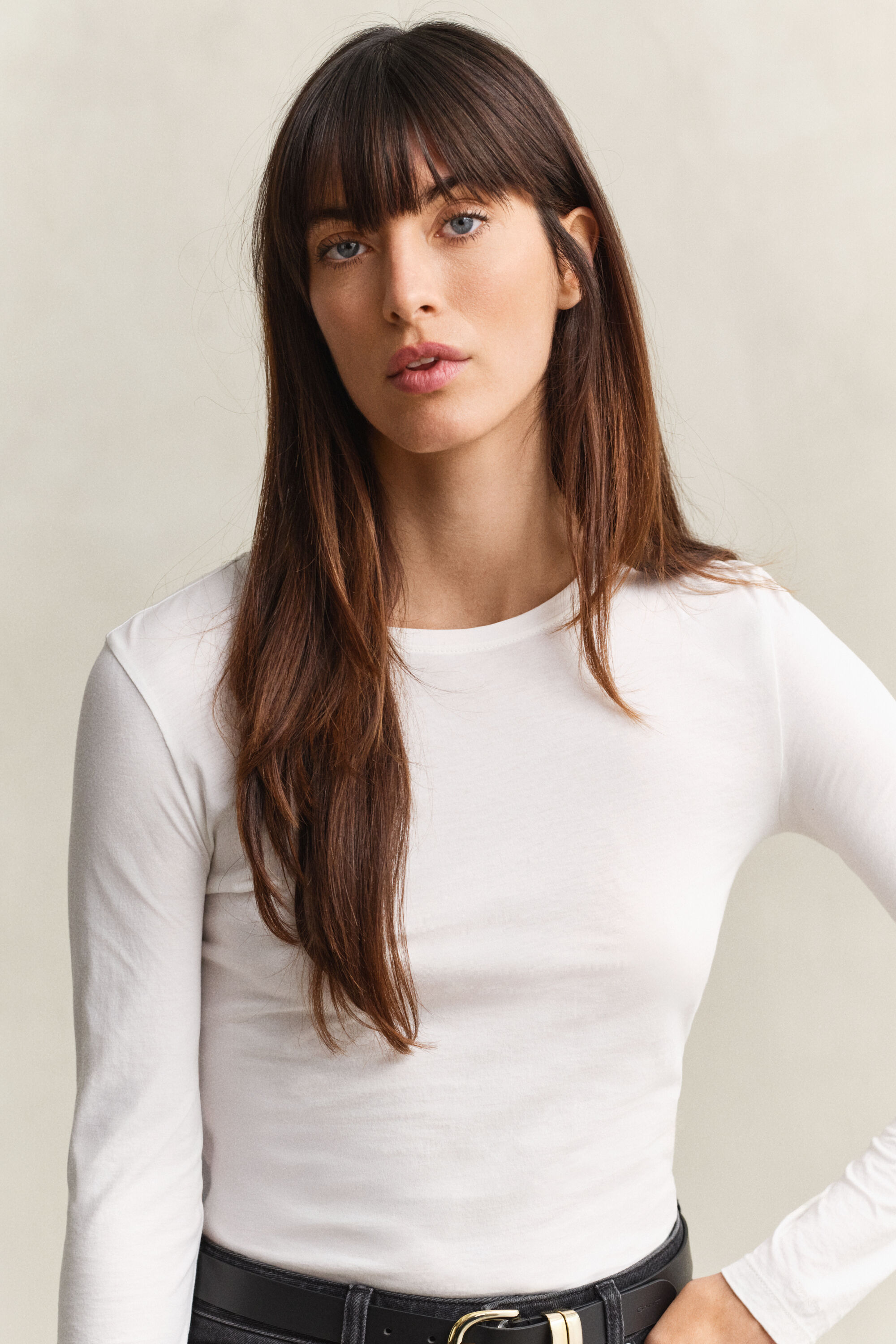 Light Cotton Long Sleeve T-Shirt