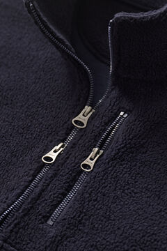 Fleece Vest — EVENING BLUE 4