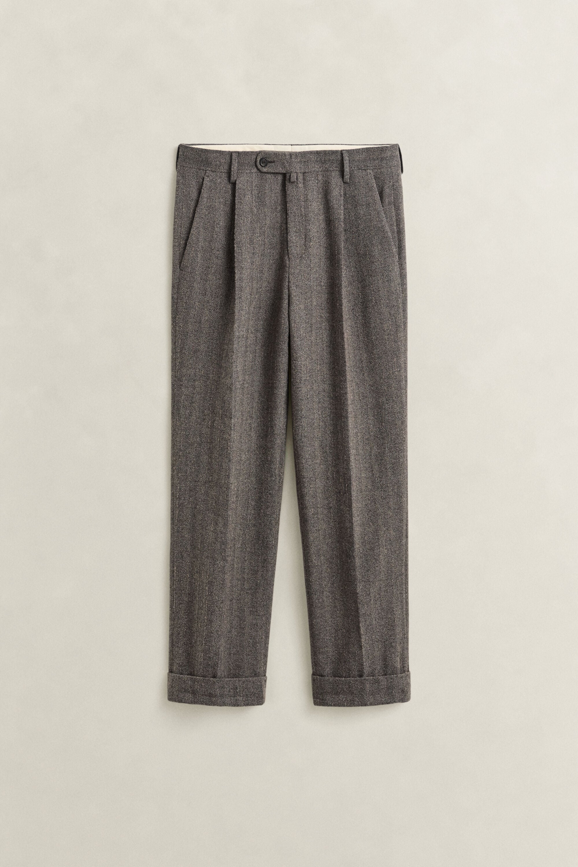 Pinstriped Suit Pants