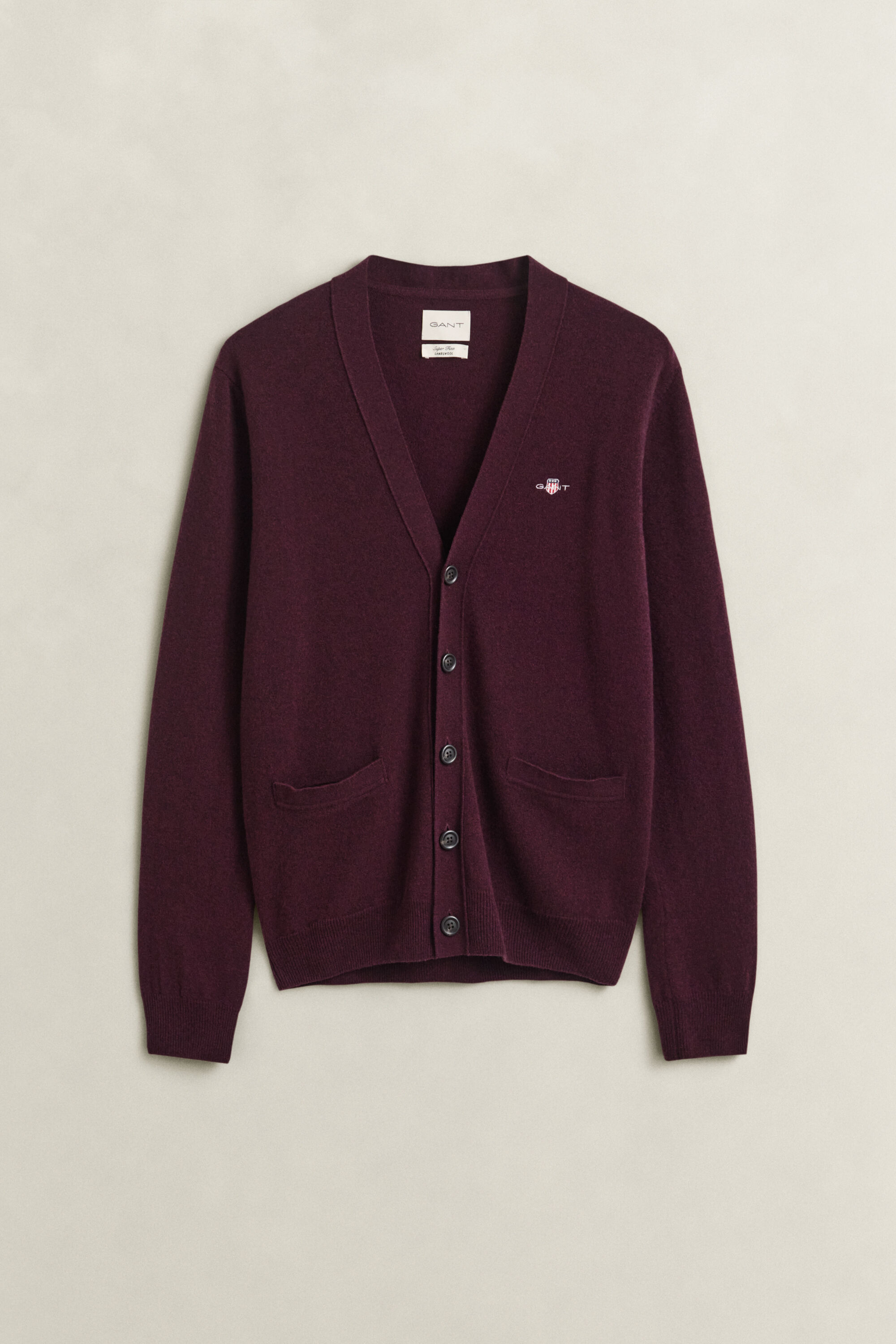 Lambswool V-Neck Cardigan