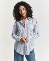 Relaxed Fit Striped Luxury Oxford Shirt